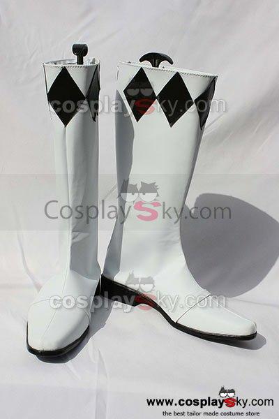 Mighty Morphin Power Rangers Goushi Mammoth Ranger Cosplay Boots Shoes