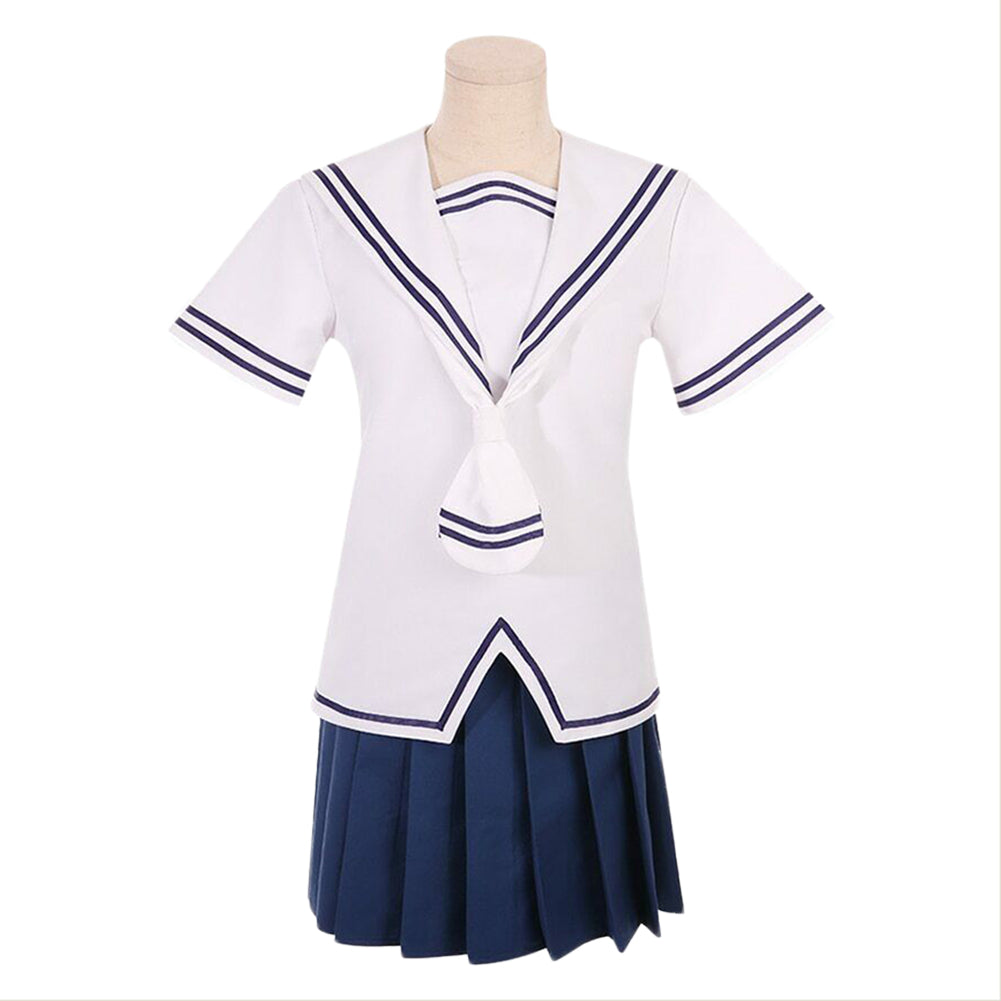 Anime Fruits Basket Tohru Honda Cosplay Costume Summer School Uniform Girls Sailor Uniform