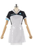 Detroit: Become Human KARA Cosplay Costume Code AX400 Agent Outfit Girls Dress for Halloween