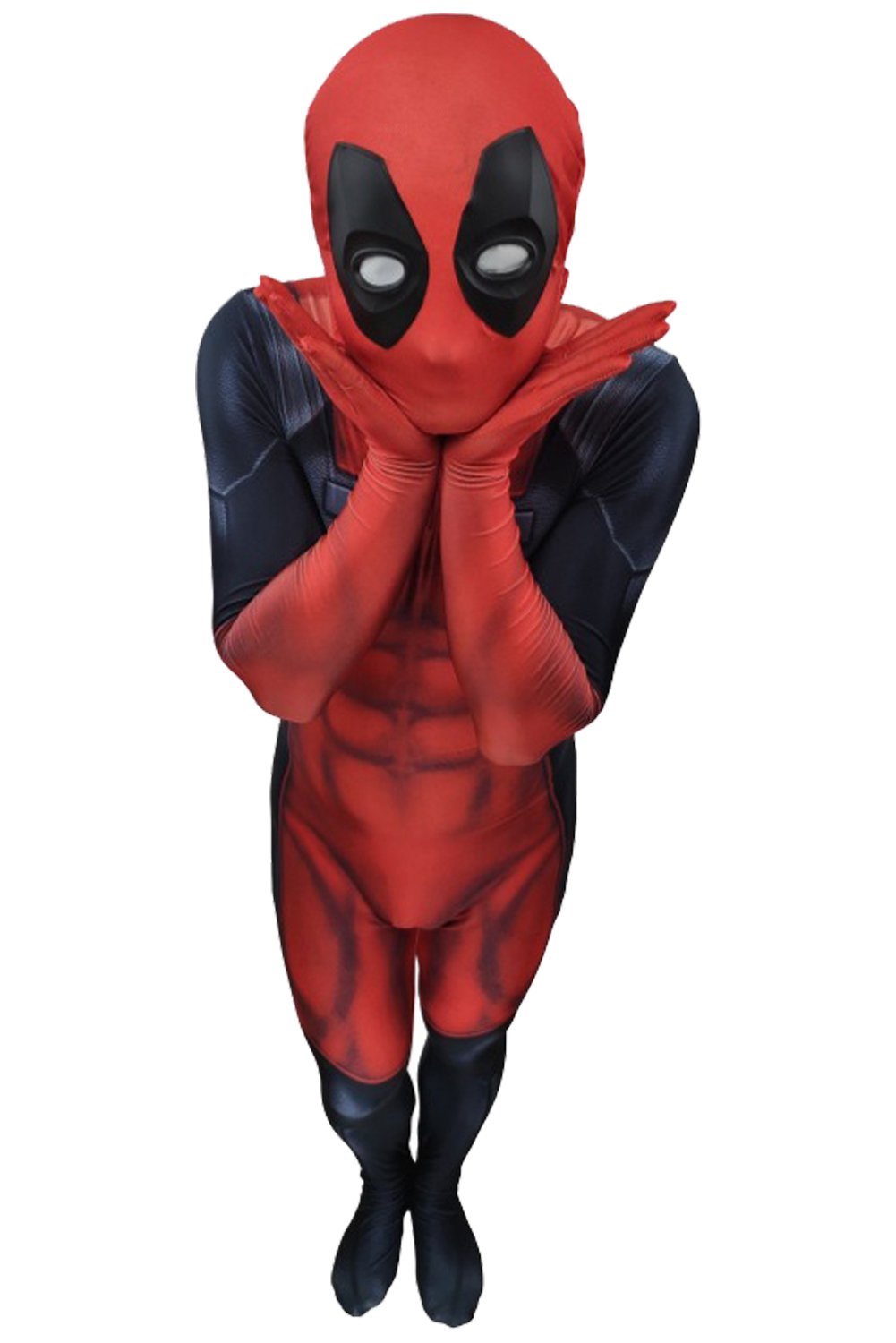 Marvel Deadpool Wade Wilson Outfit Suit Costume For Kids Adults