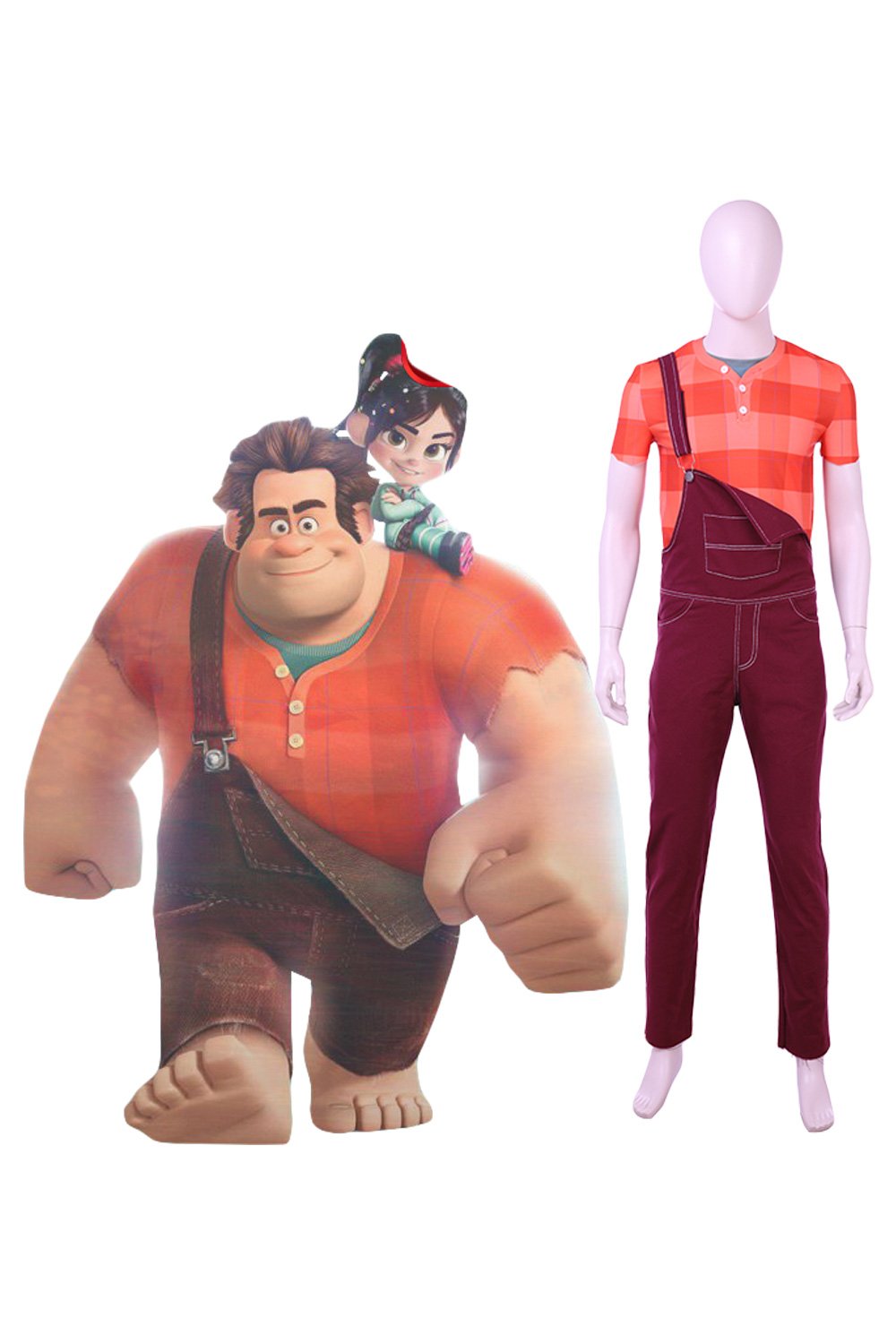 Ralph Breaks the Internet: Wreck-It Ralph 2 Wreck-It Ralph Cosplay Cos ...
