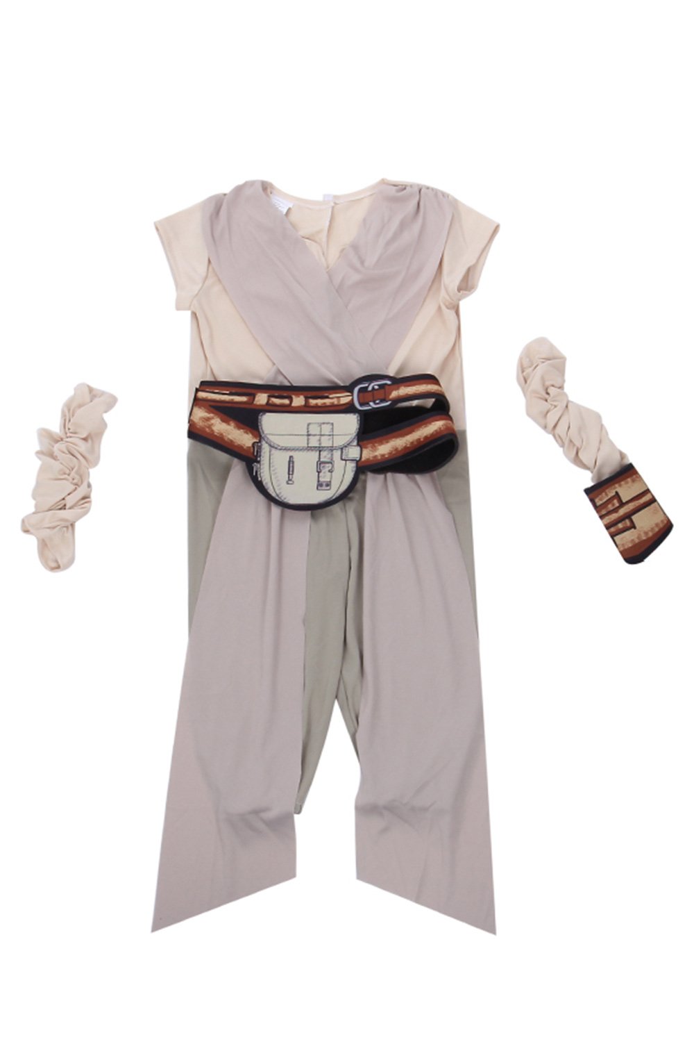 Toddler Star Wars Rey Costume Outfit For Kids Children