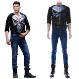 Marvel‘s The Punisher Season 2 Frank Castle Outfit Cosplay Costume