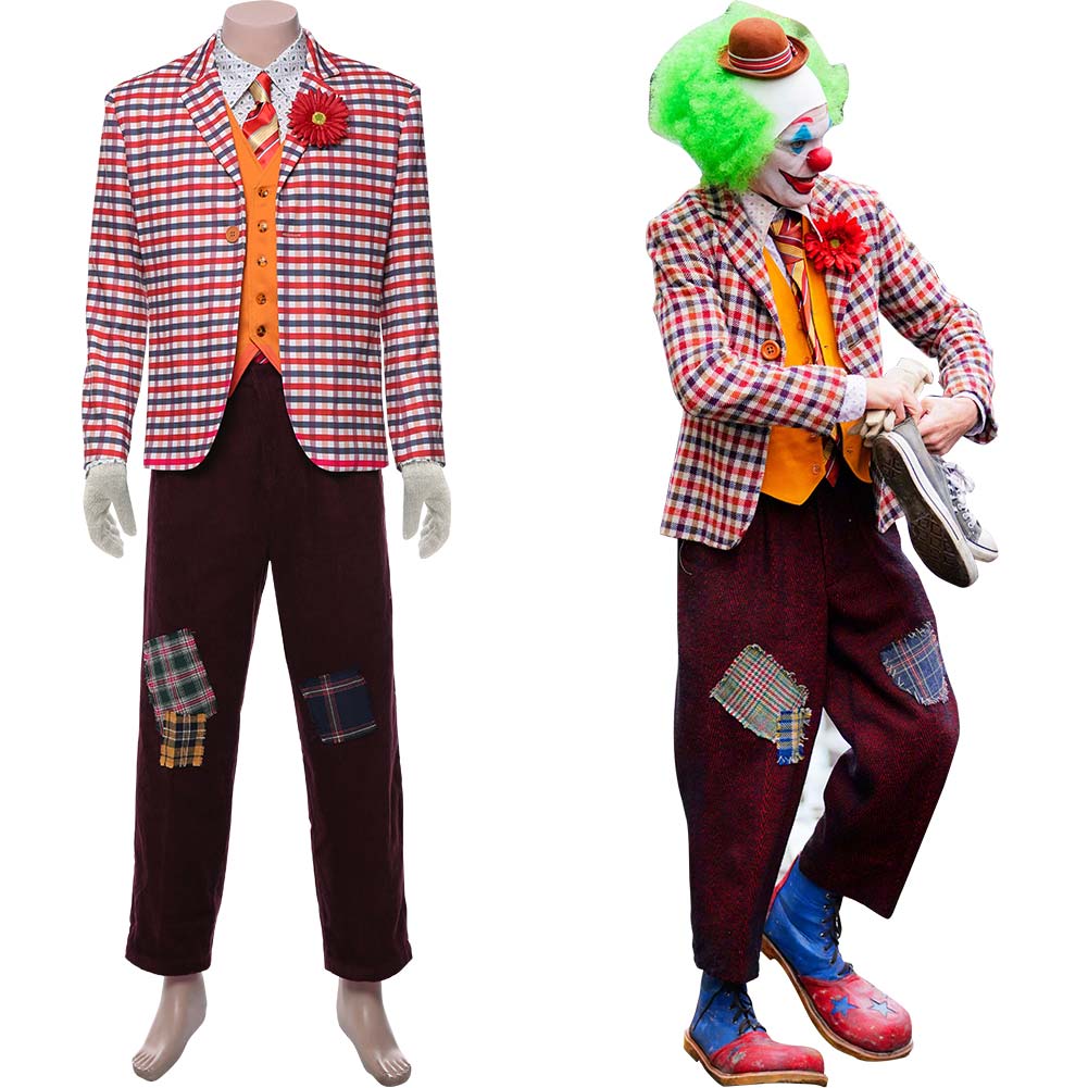 Movie Joker  Joaquin Phoenix Arthur Fleck Jacket Cosplay Costume