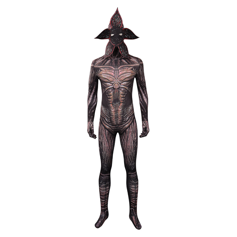 Stranger Things Demogorgon Cosplay Costume Jumpsuit Outfits Halloween Carnival Suit