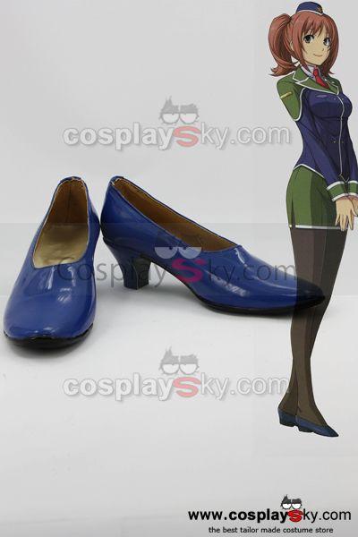 Eiyuu Densetsu Ao no Kiseki Fran Seeker Cosplay Shoes Custom Made