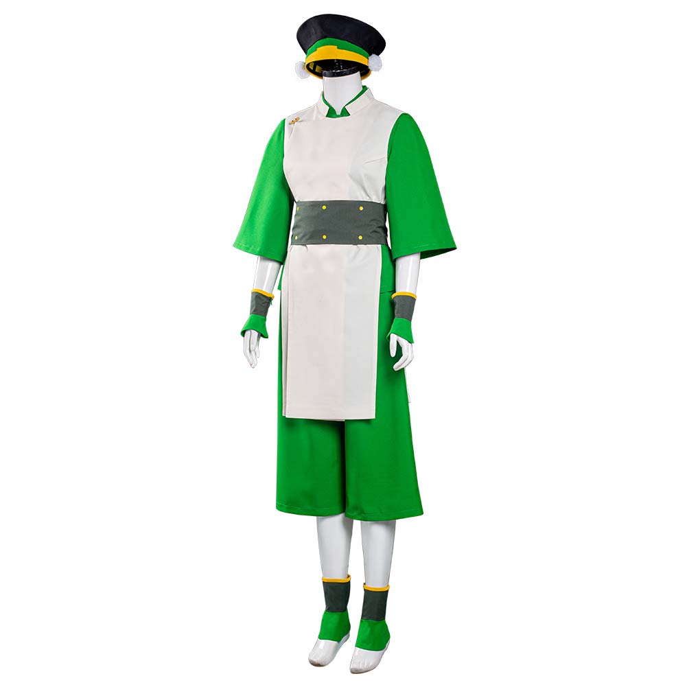 Avatar: The Last Airbender Toph bengfang Vest Pants Outfits Halloween Carnival Suit Cosplay Costume