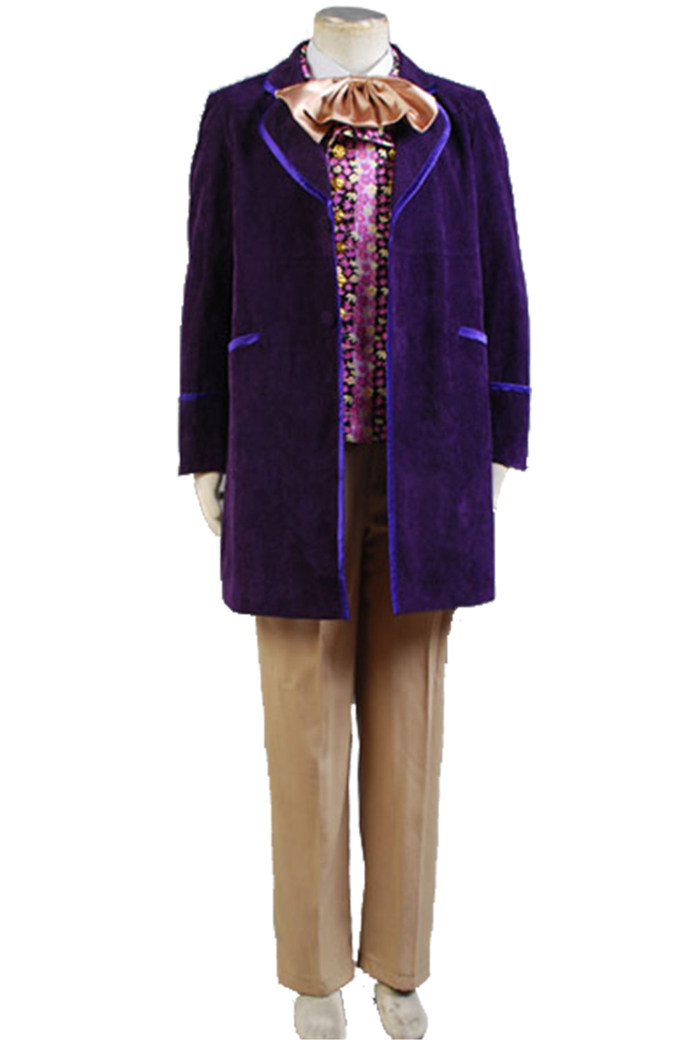 Willy Wonka and the Chocolate Factory 1971 Costume - Coat,Vest,Bow Tie,Pants