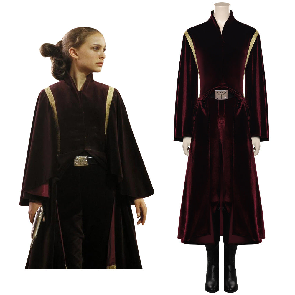 Star Wars Padme Amidala Cosplay Costume Outfits Halloween Carnival Suit