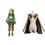 The Legend of Zelda: Tears of the Kingdom Zelda Princess Cosplay Costume Outfits Halloween Carnival Party Disguise Suit