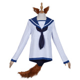 Strike Witches Miyafuji Yoshika Halloween Carnival Suit Cosplay Costume Sailor Suit Dress Swimwear Outfits