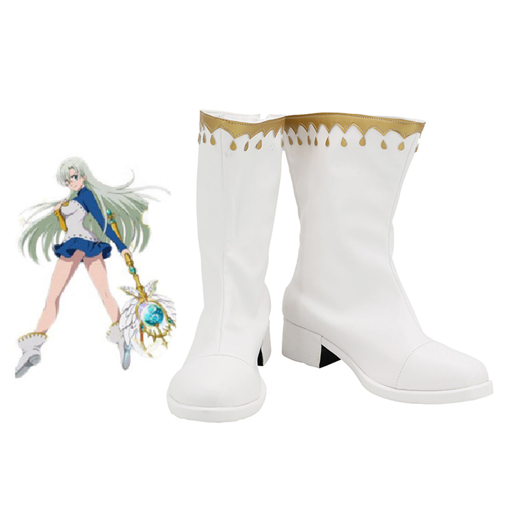 The Seven Deadly Sins Elizabeth Liones Halloween Costumes Accessory Cosplay Shoes Boots
