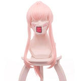 DARLING in the FRANXX Zero Two ponytail Cosplay Wig Pink