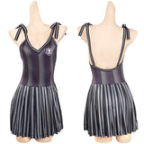 Wednesday - Addams Wednesday Cosplay Costume  Swimsuit Outfits Halloween Carnival Party Suit