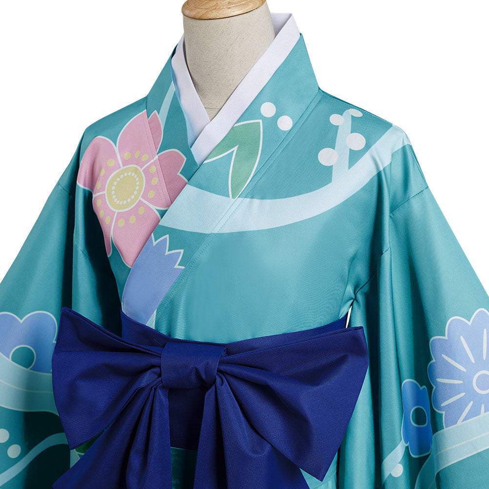 Demon Slayer Hashibira Inosuke Halloween Carnival Suit Cosplay Costume Kimono Dress Outfits