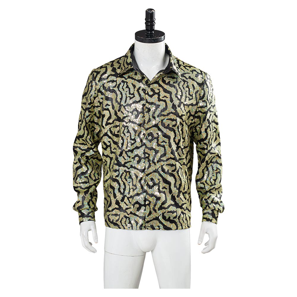 Tiger Print Long Sleeve Shirt, Tiger King