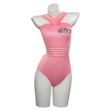 Grease: Rydell High Cheerleader Swimsuit Cosplay Costume Halloween Carnival Party Disguise Suit