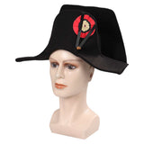 2023 Movie Napoleon France Captain Cosplay Hat Cap Halloween Carnival Costume Accessories Gifts