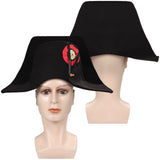 2023 Movie Napoleon France Captain Cosplay Hat Cap Halloween Carnival Costume Accessories Gifts