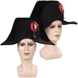 2023 Movie Napoleon France Captain Cosplay Hat Cap Halloween Carnival Costume Accessories Gifts