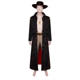 2023 TV One Piece Dracule Mihawk Cosplay Costume Outfits Halloween Carnival Suit