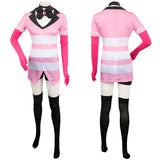 2024 TV Hazbin Hotel Angel Dust Cosplay Costume Outfits Halloween Carnival Suit