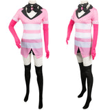 2024 TV Hazbin Hotel Angel Dust Cosplay Costume Outfits Halloween Carnival Suit