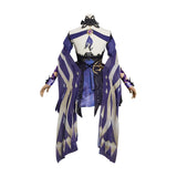 Genshin Impact Keqing Halloween Carnival Suit Cosplay Costume Outfits