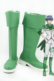 Cute High Earth Defense Club LOVE! Defense Club Atsushi Kinugawa Light Green Boots Cosplay Shoes