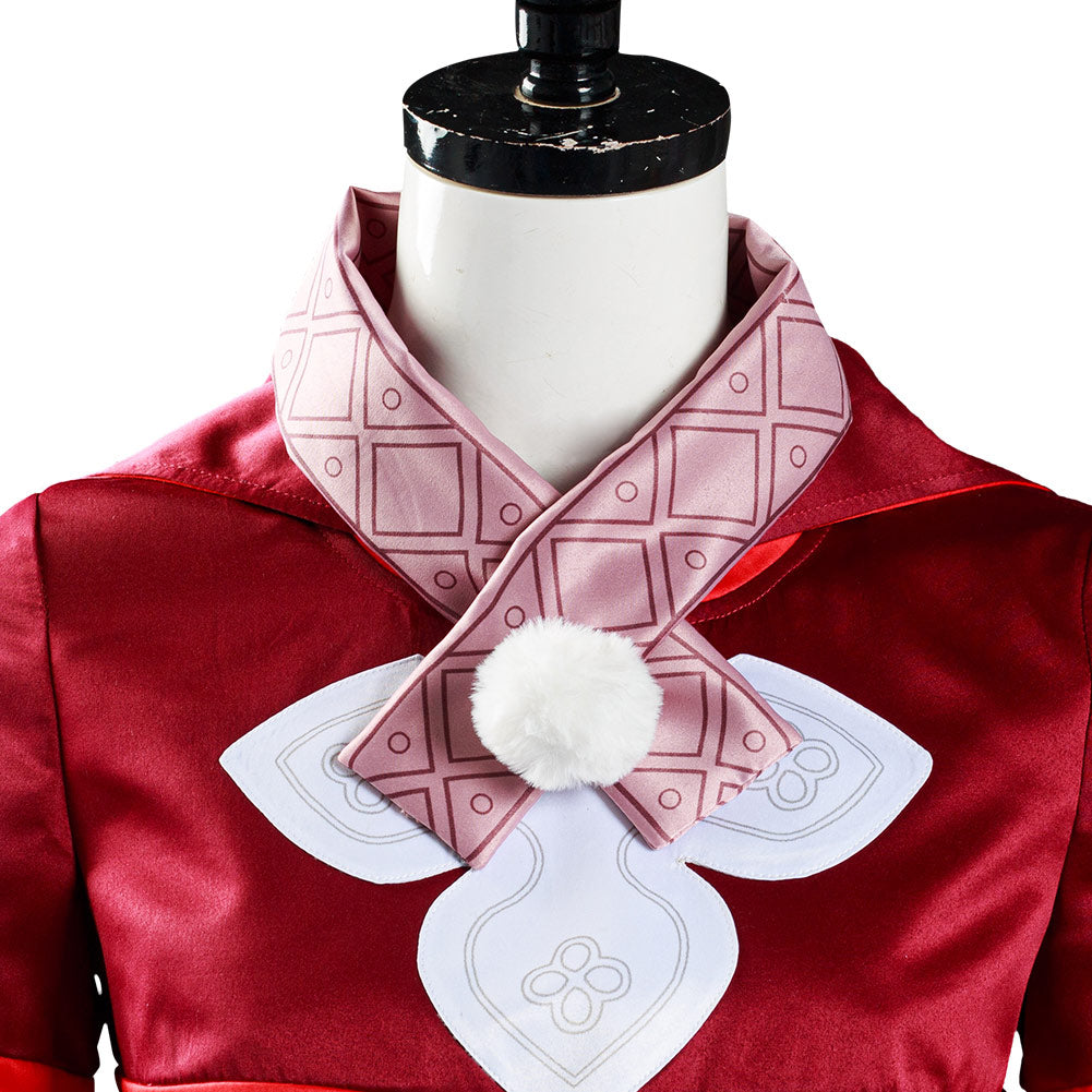 Wolancy Genshin Impact Klee Cosplay Costume Klee Outfit Dress Uniform Jacket Shirt Shorts Suit Set