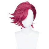 Arcane LoL Vi Cosplay Wig Heat Resistant Synthetic Hair Carnival Halloween Party Props