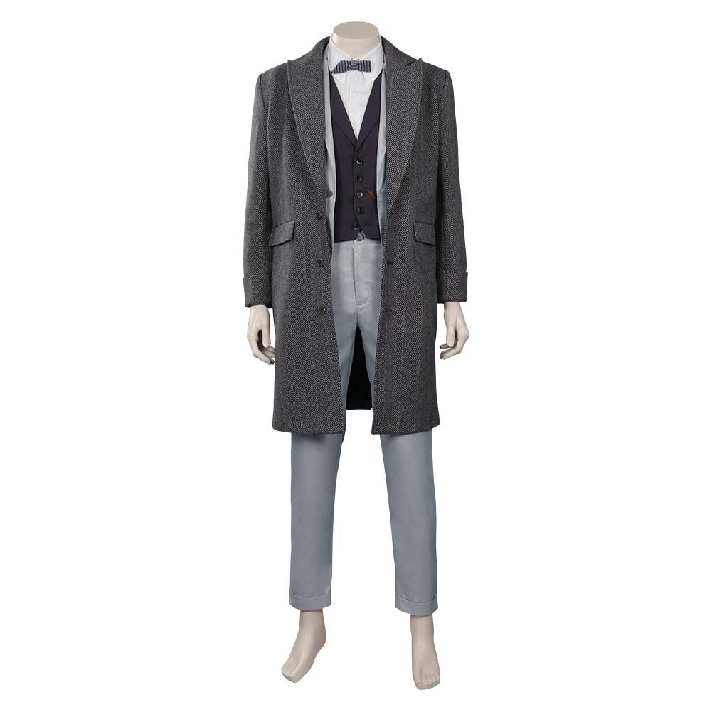 Fantastic Beasts: The Secrets of Dumbledore Newt Scamander Halloween Carnival Suit Cosplay Costume Outfits