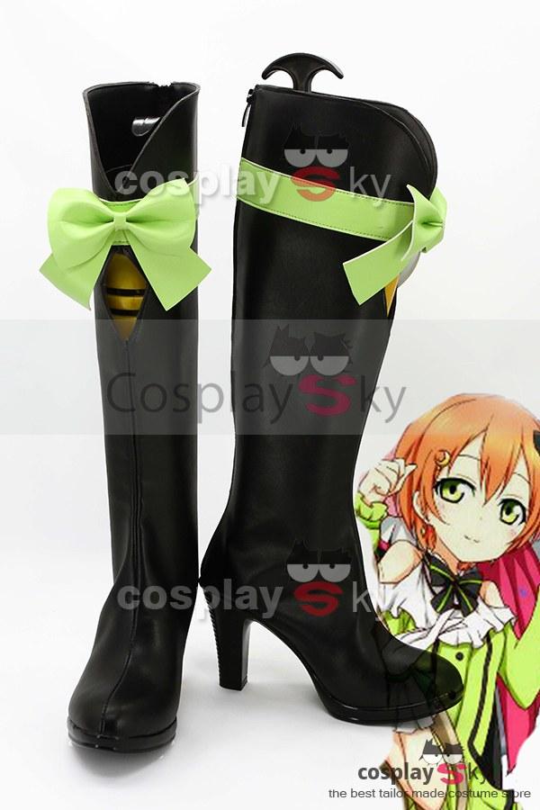 LoveLive! Season 2 KiRa-KiRa-Sensation! Rin Hoshizora Boots Cosplay Shoes
