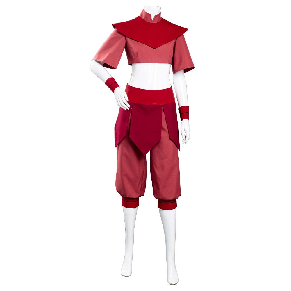 Avatar: The Last Airbender Ty Lee Halloween Carnival Suit Cosplay Costume Jumpsuit Outfits