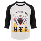 Stranger Things Season 4 Hellfire Club Master Of Puppets Shirt Outfits Halloween Carnival Suit Cosplay Costume