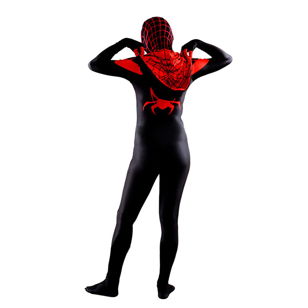 Spider-Man Miles Morales Cosplay Costume Jumpsuit Outfit sHalloween Carnival Suit
