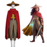 Raya and The Last Dragon-Raya Halloween Carnival Suit Ultra Super Deluxe Version Cosplay Costume Outfits