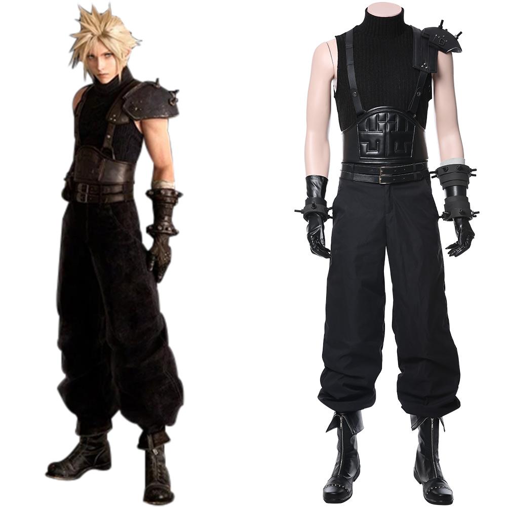 Final Fantasy VII Remake Version Cloud Strife Cosplay Costume