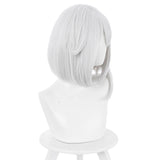 Genshin Impact Paimon Carnival Halloween Party Props Cosplay Wig Heat Resistant Synthetic Hair