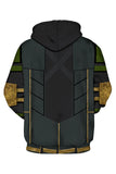 Avengers Age Of Ultron Loki Hoodie 3D Pullover Sweatshirt Unisex