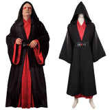 Star Wars: The Rise of Skywalker Emperor Palpatine Cosplay Costume Halloween Carnival Party Disguise Suit