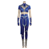 Mortal Kombat MK Kitana Outfits Cosplay Costume Halloween Carnival Party Suit