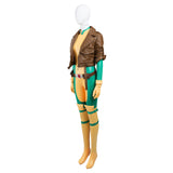 Rogue /Anna Marie Halloween Carnival Suit Cosplay Costume Jumpsuit Outfits