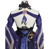 Genshin Impact Keqing Halloween Carnival Suit Cosplay Costume Outfits