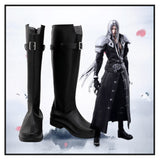 Final Fantasy VII Remake - Sephiroth Cosplay Shoes Boots Halloween Costumes Accessory Custom Made