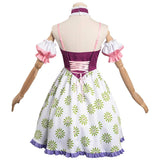 Haunted Mansion Sally Slater Ghost Outfits Cosplay Costume Halloween Carnival Suit