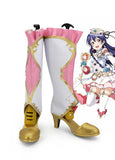 LoveLive! Umi Sonoda Birthstone Boots Cosplay Shoes