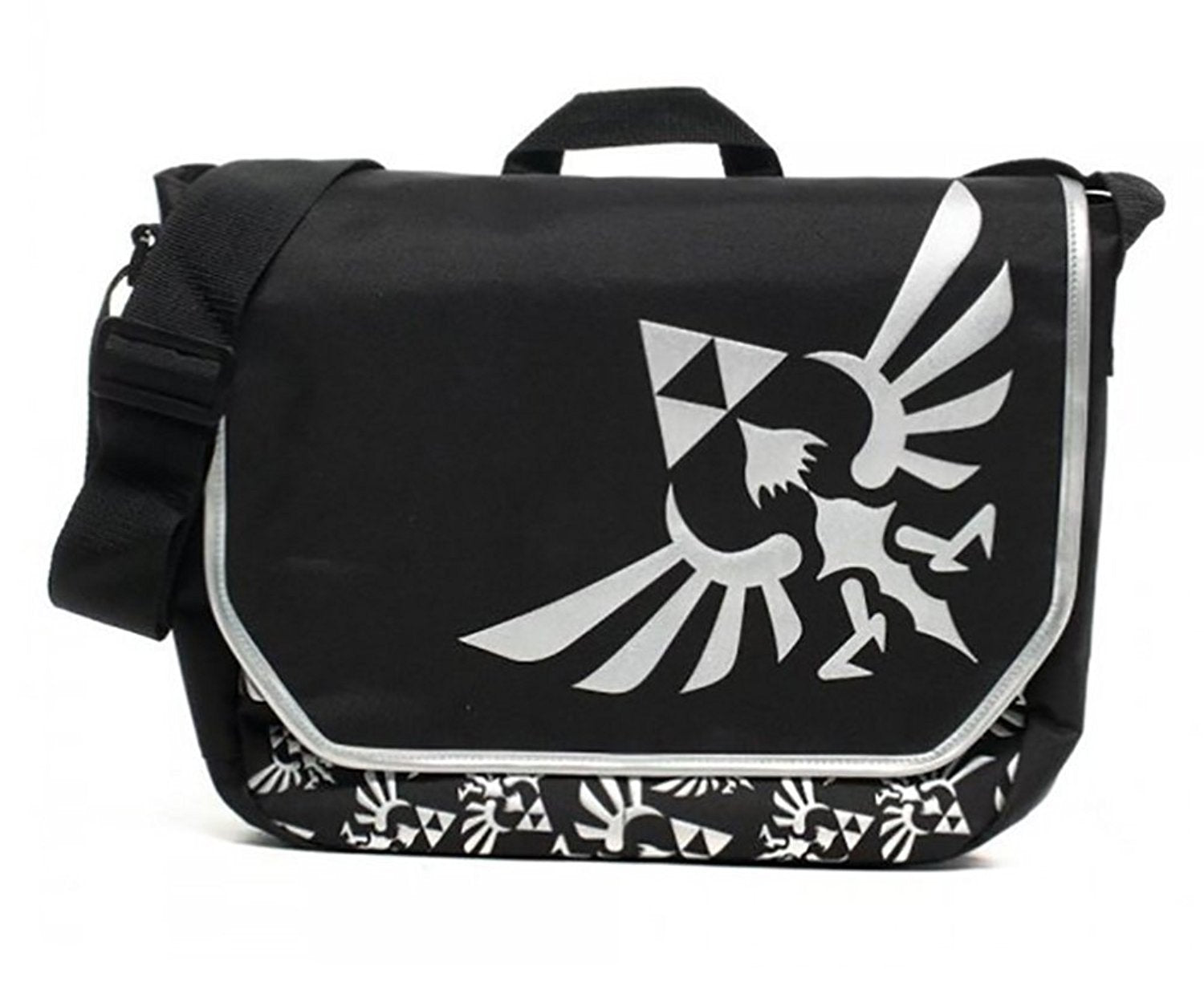 The Legend of Zelda Black Messenger Bag School Shoulder Crossbody Satchel Cosplay Accessories