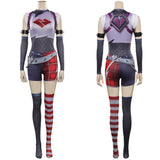 League of Legends-LoL The Piltover Enforcer Vi Cosplay Costume Outfits Halloween Carnival Party Disguise Suit