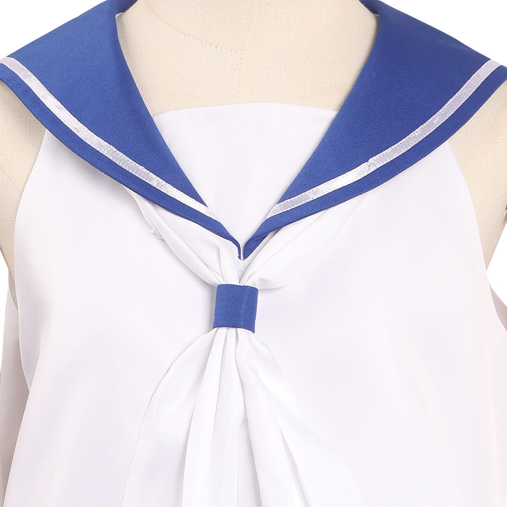 OSHI NO KO Hoshino Rubii Blue Sailor Dress Outfits Halloween Carnival Cosplay Costume